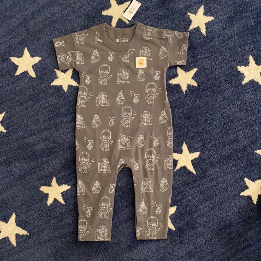 Gap Baby Star Wars Droid One Piece Outfit NWT
